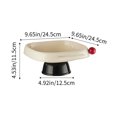 thumbnail image 4 of Xihbxyly Bandeja para Frutas, Contenedor Multicapa para Refrigerios, Elegante Organizador para Frutos Secos, Diseño Elegante para Uso Doméstico, Ideal para Picnics Al Aire Libre, Regalo Perfecto para, 4 of 7