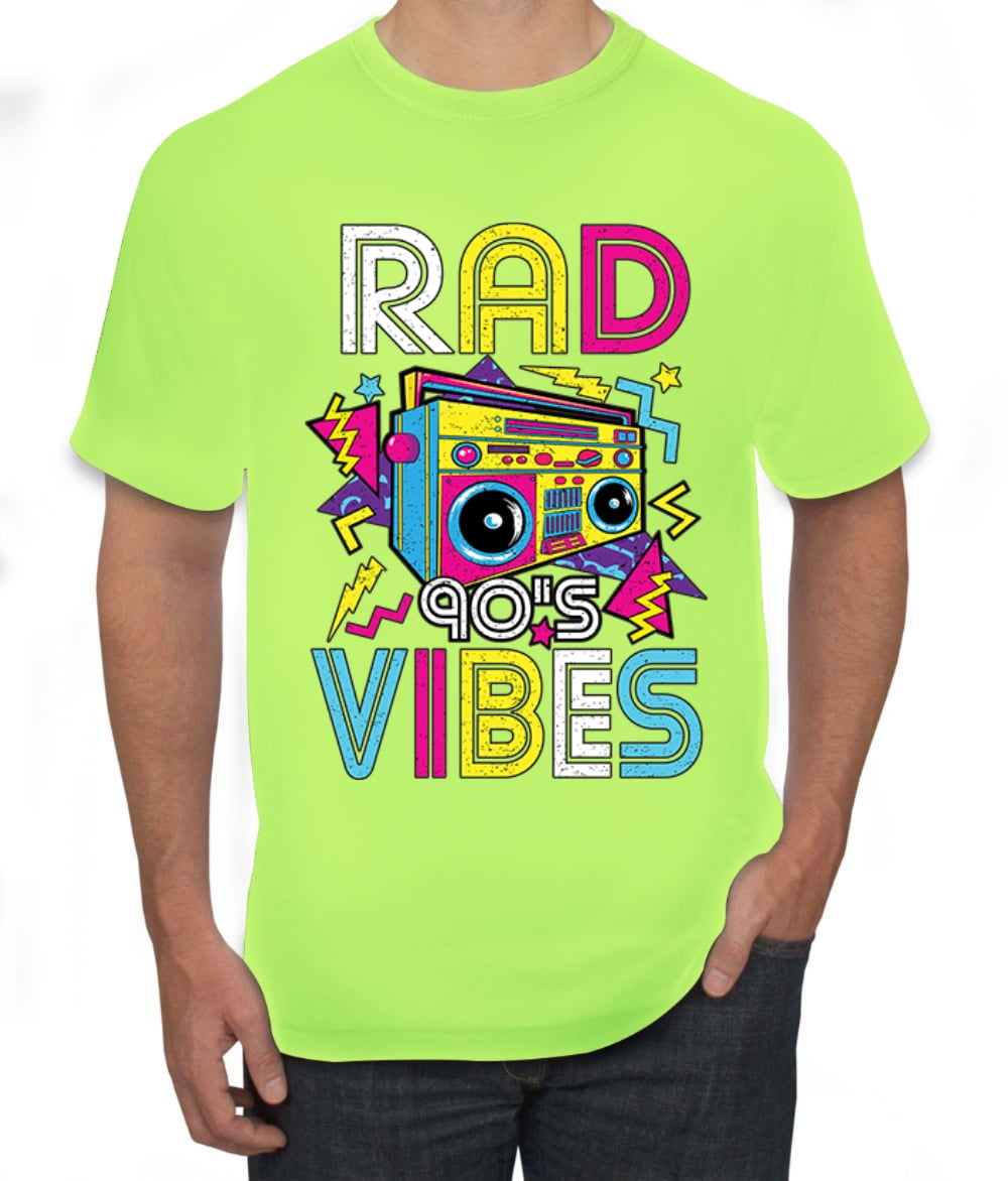 Graphic T-Shirt, Safety Green, 5X-Large 