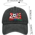 thumbnail image 2 of 2026 Cup Hat Host Countries Soccer Football Cap, 26 Host Country Soccer Football Supporters Cap, 2 of 4