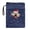Santa Pup, variant on HELLHERO Book Club Gifts Book Sleeve Protector, 8.66 x 11.42 Polyester Storage & Portability Carrying Book Case Protector Wrap Bag with Pocket, Retro for Readers