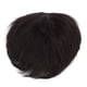 thumbnail image 4 of Piezas de Cabello Masculino Peluca Corta Tropper de Cabello para Hombres Capaz Y Refrescante Extensión de Cabello Negro Natural Pérdida de Línea de Cabello Toppers para ANGGREK Otros, 4 of 8