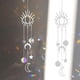 thumbnail image 3 of Windchime Sparkling Catcher, campanillas de viento hechas a mano, adorno para exteriores para jardín, 3 of 7