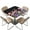 Abstract Mushroom Moon Star, variant on FKELYI Purple Hydrangea Floral Hummingbird Print Square Tablecloth Outdoor Table Cover with Elastic Edge Square Fitted Table Cloths for Kitchen Dining Room Decoration, 36x36 inch