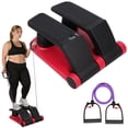 thumbnail image 3 of Anvazise Air Resistance Stepper with Resistance Bands, Mini Stair Climber Exercise Machine, 5-Level Adjustable Cardio Stepper for Home Gym, LCD Display, Non-Slip Pedals, 300 lbs Capacity, 3 of 8