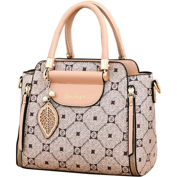 MMYGU Elegant Handbag for Women PU Leather Shoulder Bag Ladies Crossbody Bag Fashion Messenger Bag Top-handle Bag