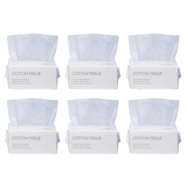 600PCS Disposable Wash Face Towel, Clean Face Towel, Make of Cotton, Remove Makeup Towel, Wash Tissue