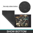thumbnail image 3 of Charming 2-Piece Red Mushroom Kitchen Rugs & Mats - Non-Slip, Cushioned - Ideal Boho Addition for Kitchen, Sink, Laundry, Bathroom - Unique Home Decor, Sizes 17x30 & 17x47 inches, 3 of 7