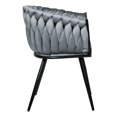thumbnail image 4 of Set de 4 Sillas de Comedor Tejidas Modernas Elegantes Houzer, 4 of 5