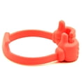 thumbnail image 3 of Honsky Thumbs-up Cell Phone Stand Holder Cradle for Desk Desktop Smartphone Mobile Phone Ideas Gadgets Gifts,- Universal Adjustable Flexible,Light Red, 3 of 16