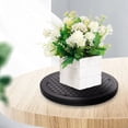 thumbnail image 2 of PinkSheep 12" Rotating Turntable Lazy Susan for Monitor TV Home Kitchen Black, 2 of 8