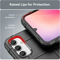 thumbnail image 3 of for Samsung Galaxy A24 4G Case for Man, Heavy Duty Shockproof Phone Case Support Wireless Charging Cover for Samsung Galaxy A24 4G HD Black, 3 of 16