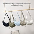 thumbnail image 3 of Korean Styles Messengers Bag for Women Trend Dumplings Bag Crossbody Bag Solid Color Messengers Bag Casual Shoulder Bag, 3 of 20