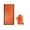 Orange color, variant on SIEYIO Emergency Bivvy Bag Aluminum Film Survival Sleepings Bag Warm Tube Tent Survival Bivvy Bag, Watertight Emergency Blanket