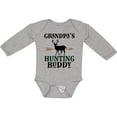 thumbnail image 3 of Inktastic Bow Hunter Grandpa Hunting Buddy Boys Long Sleeve Baby Bodysuit, 3 of 5