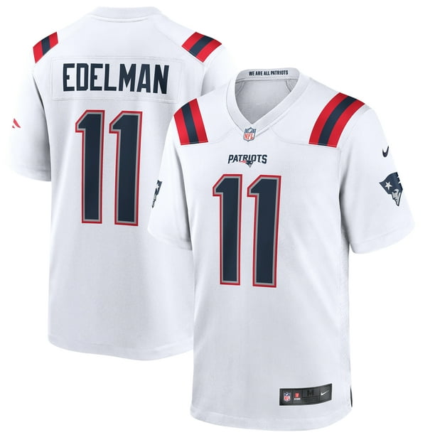 Julian Edelman New England Patriots Nike Game Jersey - White