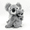 Koala w/ Baby (Back), variant on Koala Stuffed Animal Plush Toy Soft Realistic 5-11in Cute Gift Decor