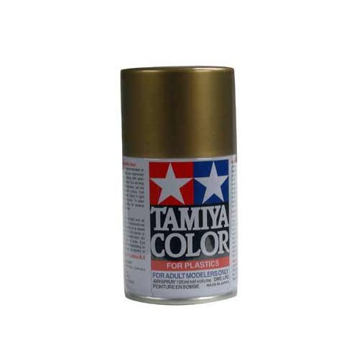 Tamiya TS21 Gold Spray Lacquer MultiColored