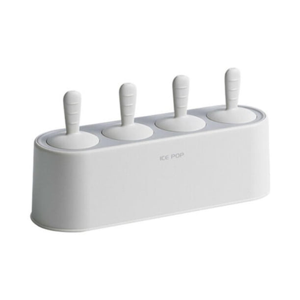 Cubitos De Hielo Diy Para Helados De 4 Agujeros, Máquina Para Hacer Paletas Reutilizable, Molde De Silicona Para Paletas, Máquina Para Hacer Paletas Guardurnaity HA044019-02