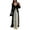 Black, variant on Crochet Maxi Dress, Yigetop Women Elegant Crochet Knit Maxi Dress Button Down Hollow Out Cover Up Vacation Long Dress Boho Cardigans for Women Beige L