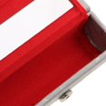 thumbnail image 4 of HILABEE Solid Leather Lipstick Case Holder Box With Mirror Inside & Closure, 4 of 9