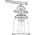 thumbnail image 3 of Grant 3-Light Polished Chrome Vanity Light, 3 of 5