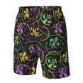 thumbnail image 5 of Naloa Mardi Gras6 Men's Beach Shorts, Surfing shorts, Swim trunks, Quick Dry Swim Trunks for Surfing Beach Fun - Medium, 5 of 9