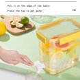thumbnail image 5 of Moocorvic Clearance Cold Kettle, Refrigerator Cold Kettle, Fruit Teapot Lemonade Drink Containers For Kitchen Home Party Bar Wedding, 4.5L, 5 of 7