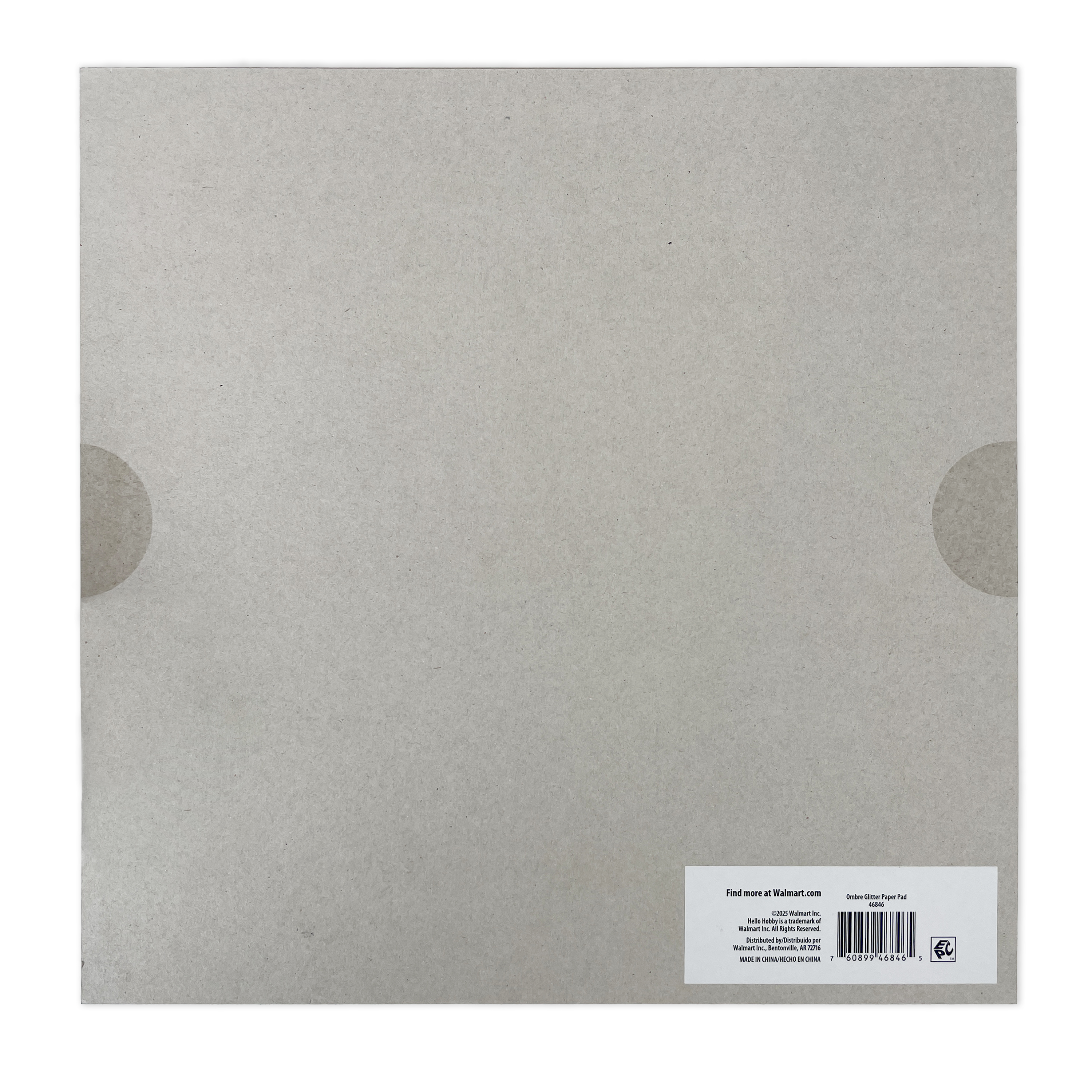 Hello Hobby Ombre Glitter 12x12 Paper & Cardstock Combo Pad for Scrapbooking and Crafting