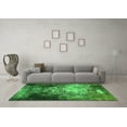 thumbnail image 3 of Ahgly Company Indoor Rectangle Oriental Green Industrial Area Rugs, 4' x 6', 3 of 4
