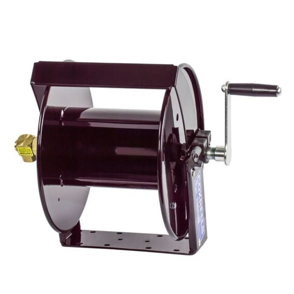 COXREELS SM17-4-125 Hand Crank Hose Reel,Holds 1/2x125 Hose