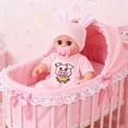 thumbnail image 6 of ToyKingdee Doll Rabbit Pajamas with Shoes Adorable Doll Decoration Outfit for Dolls Easy to Dress Up with Zipper Design Creative Imagination, 6 of 6