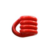 Tangle Jr. Original Stress Relief Toy 3 Pack Red, White, Carnival