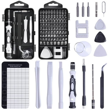 TiokMc 123-in-1 Precision Screwdriver Set for iPhone, Computer, PS4, Xbox, Nintendo - Tech Tool Kit for Laptop, Tablet Repair