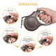 thumbnail image 4 of Correa retráctil para perros Fida X-Small Breed de 10 pies para café de 8 kg, 4 of 6