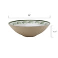 thumbnail image 6 of Better Homes & Gardens 4.9 qt Round Tomato Beige Reusable Dishwasher-Safe Bamboo Melamine Plastic Serving Bowl, 6 of 6