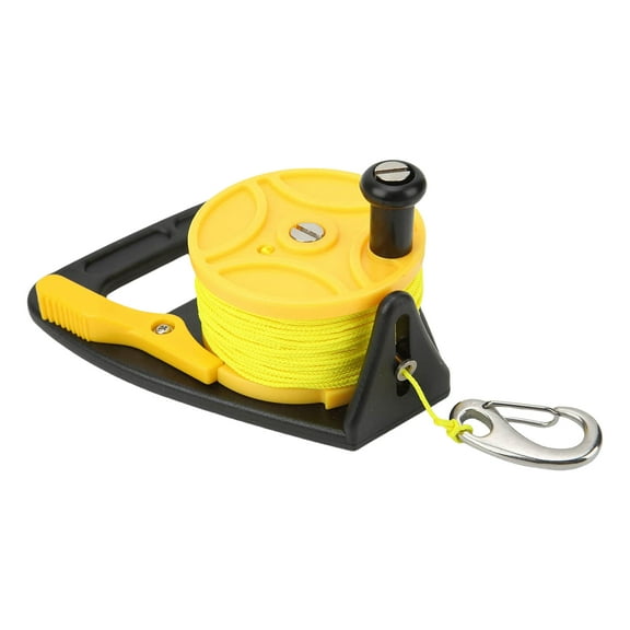 Scubas Dives Reel Kayaks Anchors with Thumb Stoppers Scubas Ratchets Dives Reel for Underwater Diving Snorkeling