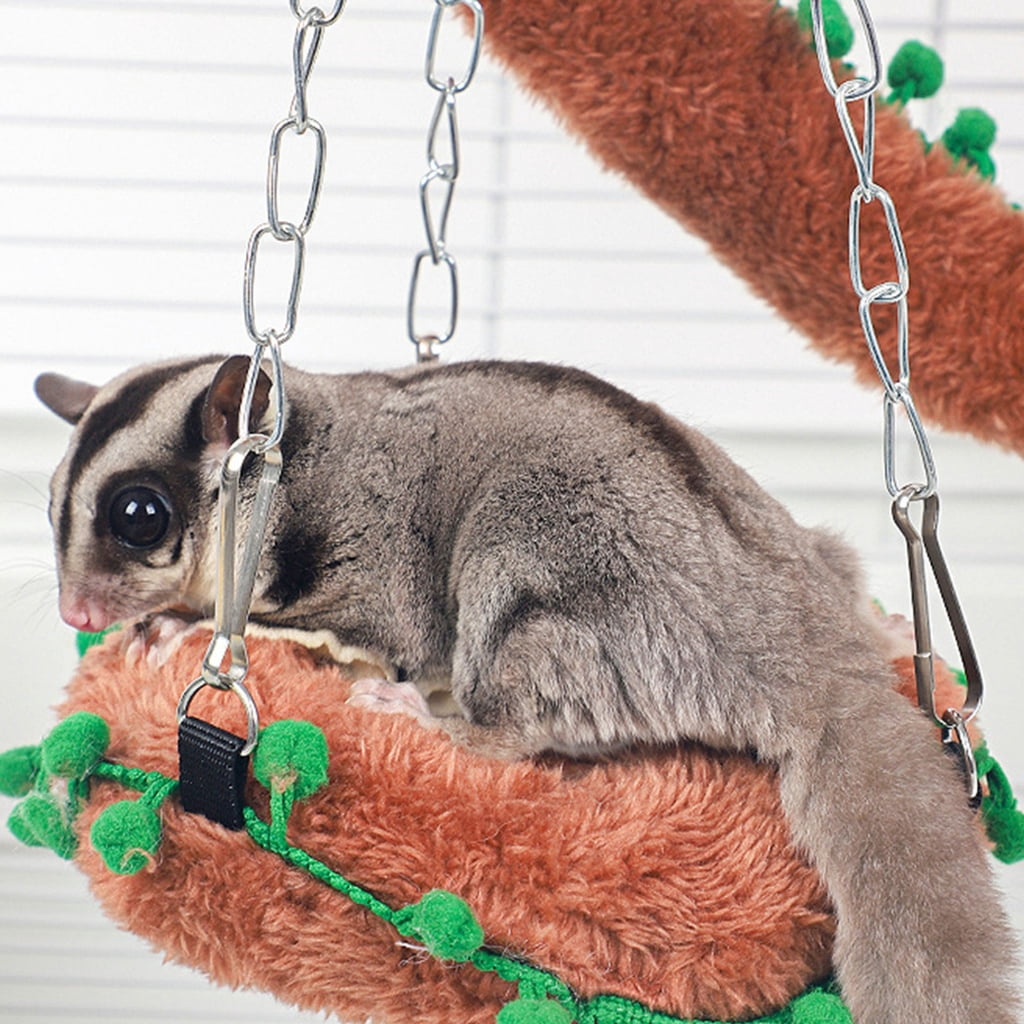 JZROCKER Hamster Swing Hanging Soft Swing Toy for Small Pet Large Size Hammock