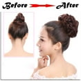Wedding Fashion Hair Style Pony Tail Hairpiece Chignon Ponytail Hair