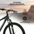 thumbnail image 2 of Clearance 27.5 inch Mountain Bike 27 Speeds, Lock-Out Suspension Fork, Aluminum 27.5 inch Frame Hydraulic Disc-Brake for Men Women Mens MTB Bicycle Adlut Bike, 2 of 6