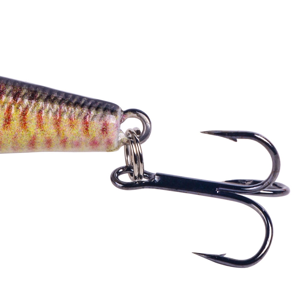 HENGJIA Fishing Lures, 5pcs Pencil Plopper Fishing Lure for Saltwater and Freshwater Deep Diving Fishing Bait Fishing Lures Kit for Bass Catfish Perch