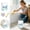 White, variant on Water Based Tile Paint for Bathroom – 350ml Ceramic Tub and Tile Refinishing Coating, Low Odor Quick Dry Paint for Bathtub, Sink, Countertop, Glass, Wall & Floor (Black,White)