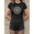 thumbnail image 2 of Ornamental Round Shape T-Shirt Women -Image by Shutterstock, Female XX-Large, 2 of 4