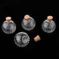 thumbnail image 2 of Frascos vacíos de pequeños transparentes de 6 piezas DIY con mensaje de 30mm Zulema Deseos de botellas con corcho, 2 of 8