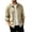 03#Beige, variant on Mens Solid Lapel Collar Long Sleeve Shacket, Loose Casual Button Down Shirt Jacket, Autumn Chest Pocket Outerwear Top