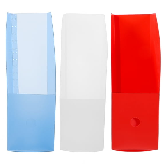 unbranded  3 Pcs Bookshelf Kitchen Desktop Paper Organizer Magazine Rack Office