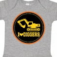 thumbnail image 4 of Inktastic Digger Construction Truck Boys Boys Baby Bodysuit, 4 of 5