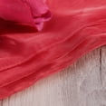 thumbnail image 3 of MasteelfCA Rideaux en Tulle Transparent Couleur Unie pour Fenêtre Voile pour Mariage Chambre 100x200cm (Rouge), 3 of 7