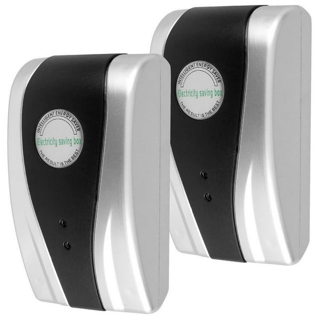 Power Energy Saver 2Pcs 90V-240V Intelligent Electricity Saving Box Stable Household Portable US Plug Power Saving Device