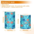 thumbnail image 3 of Cartoon Palm Tree Flameless LED Candle Set with Remote, Battery Operated Color Changing Pillar Candles, Set of 2, 3 of 7