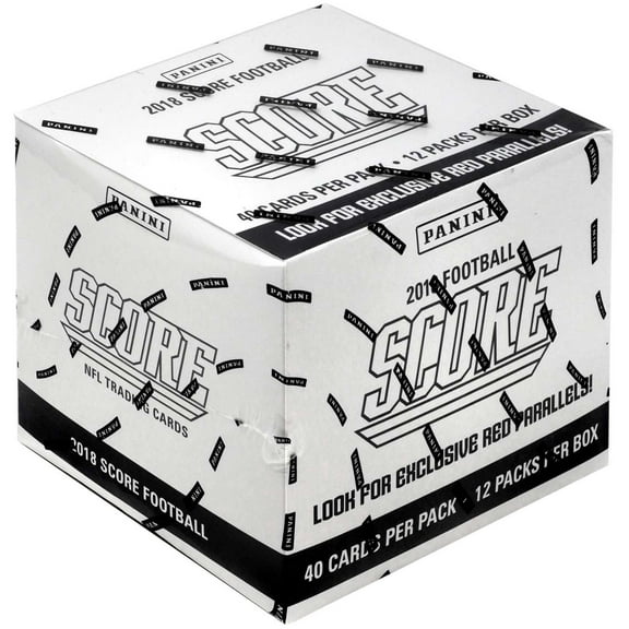 NFL Panini 2018 Score Football Trading Card FAT Pack Box